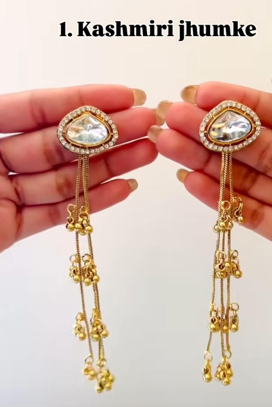 Celeste Tassel Drop Earrings (Gold Plated | Elegant Evening Wear)